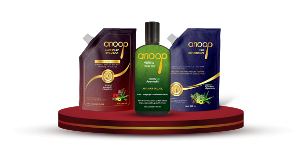 Arshik Herbal Hair Care Combo Kit (Oil + Shampoo + Conditioner)